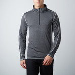 Hook Fitness Tech Pullover // Charcoal (L)