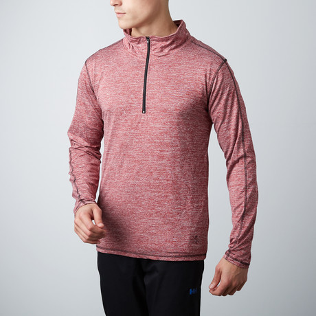 Parry Fitness Tech Pullover // Red (XS)