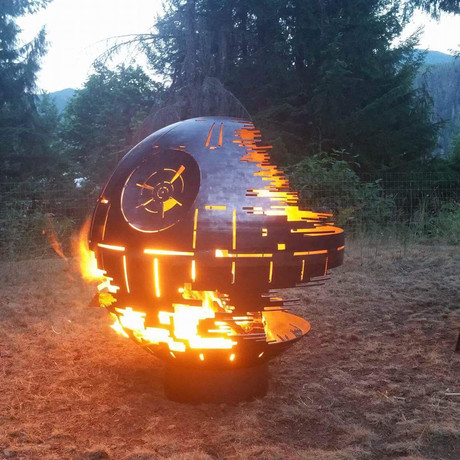 Death Star (37” Raw Steel)