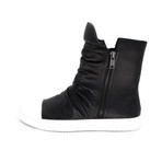 Shadow Leather Boot // Black + White (US: 11)