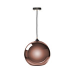 Single Sphere Pendant Lamp // Copper (Small)