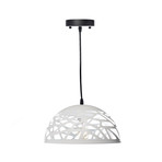 Modern Touch Oval Pendant Lamp // White (Small)