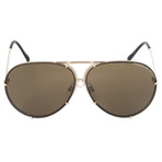 Porsche Design // Aviator Sunglasses P8978 A 69