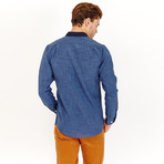 Quentin Button-Up Shirt // Blue (XL)
