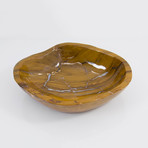 Mustard Polychrome Jasper Bowl