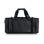 Shrine Weekender Sneaker Duffel // Black + Gold