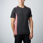 Cross Fitness Tech T-Shirt // Black + Red (S)