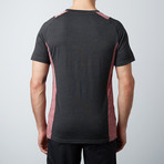 Cross Fitness Tech T-Shirt // Black + Red (XL)