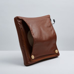 Luxury Shiatsu V-Spring Heated Massage Pillow // Brown