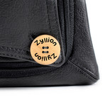 Luxury Shiatsu V-Spring Heated Massage Pillow // Black