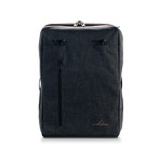 Shrine Weekender Sneaker Backpack // Black + Gold