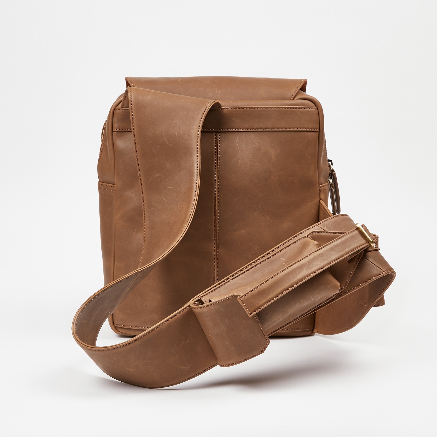 Man-PACK Classic 2.0 // Leather Messenger Bag - Man-Pack - Touch of Modern