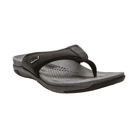 Harrison Sandal // Medium // Black + Silver (US: 7)