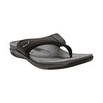 Harrison Sandal // Medium // Black + Silver (US: 7)