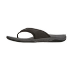 Harrison Sandal // X-Wide // Black + Silver (US: 7)