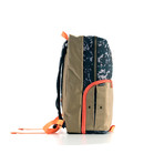 Shrine Daypack // Navy Pixel Camo