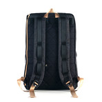 Shrine Daypack // Black + Gold