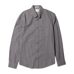 Long Sleeve Core Gingham Shirt // Graphite Grey (S)