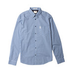 Long Sleeve Core Gingham // Cobalt (S)