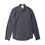 Long Sleeve Core Gingham Shirt // Phantom (S)