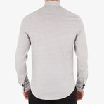 Long Sleeve Mod Plain Party Shirt // Bright White (S)