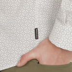 Long Sleeve Optic Chequerboard Shirt // Bright White (L)