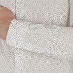 Long Sleeve Optic Chequerboard Shirt // Bright White (L)