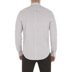 Micro Square Geo Shirt // Bright White (S)