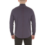 Long Sleeve House Gingham Shirt // Dark Plum (S)