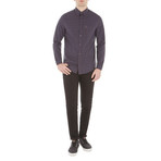 Long Sleeve House Gingham Shirt // Dark Plum (S)