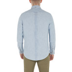 Long Sleeve Chambray Shirt // Washed Blue (S)