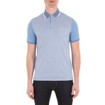 Tipp Textured Cuff Feeder Polo // Summer Sky Marl (S)