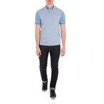 Tipp Textured Cuff Feeder Polo // Summer Sky Marl (S)