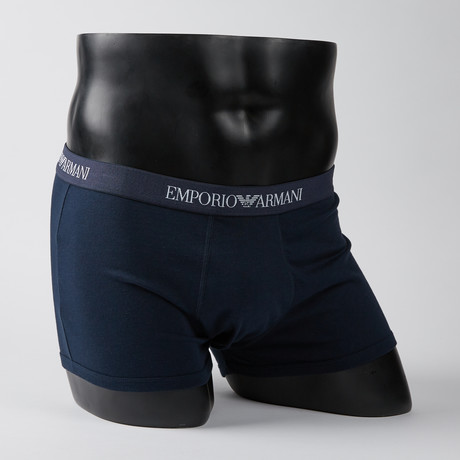 Classic Solid Trunk // 2-Pack // Navy (S)
