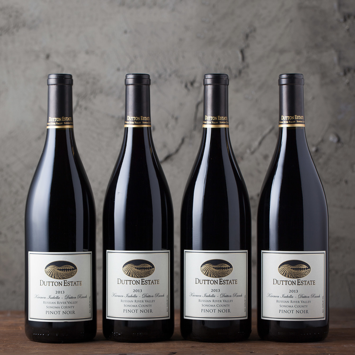 2013 Dutton Estate Karmen Isabella Pinot Noir // Set of 4 Dutton