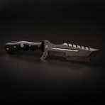 Kimura Handmade Damascus Steel Warrior Tanto Knife