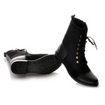 Masatti Cap-Toe Boot // Black + Gold (US: 8.5)