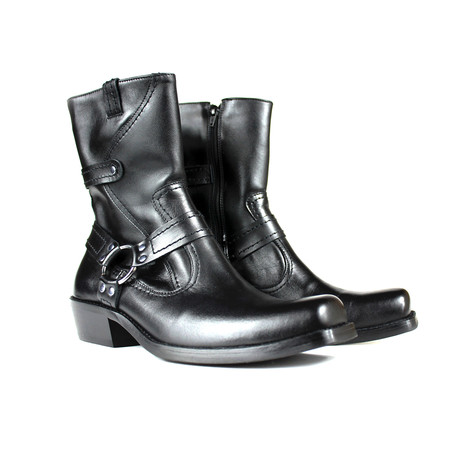 Motorcycle Boot // Black (US: 8.5)