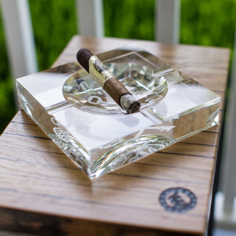 Crystal Cigar Ashtray