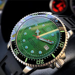 Deep Blue Juggernaut Diver Automatic // JUGG4GREEN