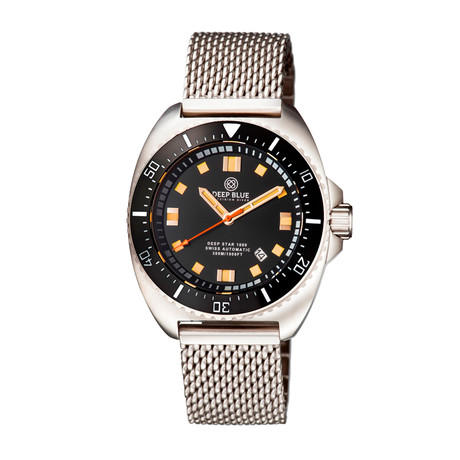 Deep Blue Deep Star Diver Automatic // DSTARBRACEBLACKWHT