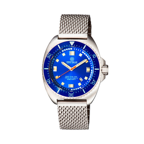 Deep Blue Deep Star Diver Automatic // DSTARBRACEBLUE