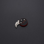 Coin Knife // Black + Red