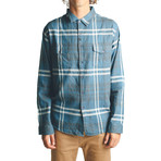 Wayward L/S Flannel // Oil Blue (S)