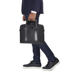 Slim Briefcase // Nylon (Black)