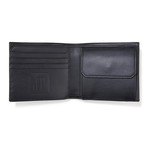 Billfold Wallet + Coin Pocket // Grained Leather (Black)