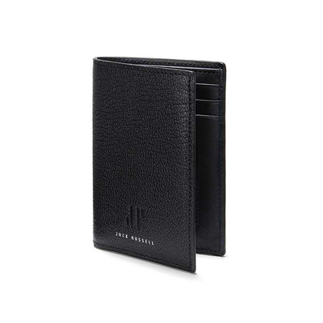 Bi-Fold Wallet // Grained Leather (Black)