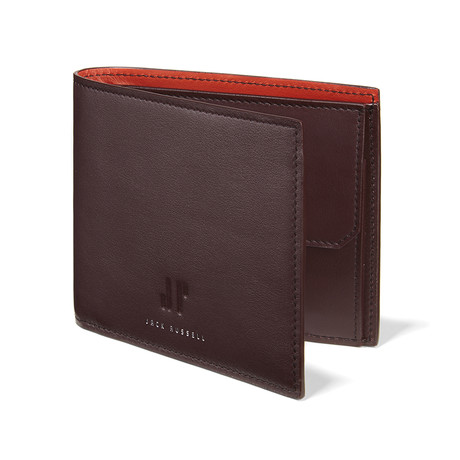 Billfold Wallet + Coin Pocket // Smooth Leather (Burgundy)