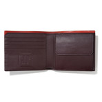 Billfold Wallet + Coin Pocket // Smooth Leather (Burgundy)