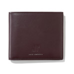 Billfold Wallet + Coin Pocket // Smooth Leather (Burgundy)